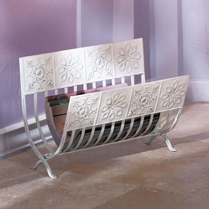 Shabby Elegance Magazine Rack