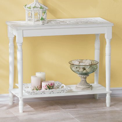 Carved Top Table