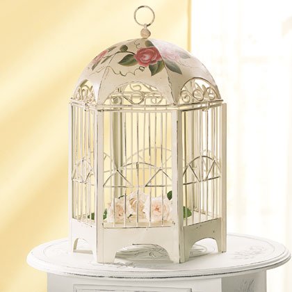 Rose Motif Birdcage