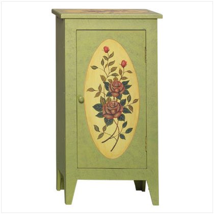 Rose Paneled Cabinet