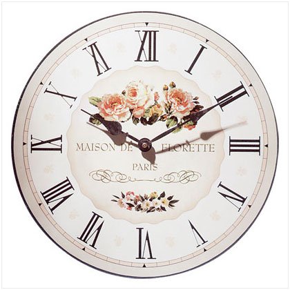 "Maison De Florette" Wall Clock