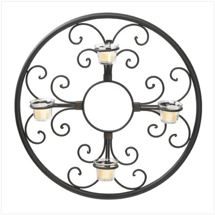 Circular Wall Candleholder