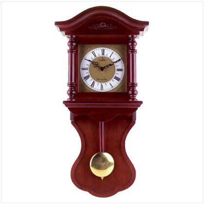 Stately Wood Clock
