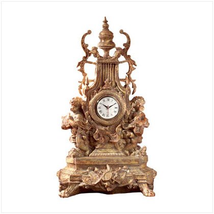 Baroque Cherub Clock