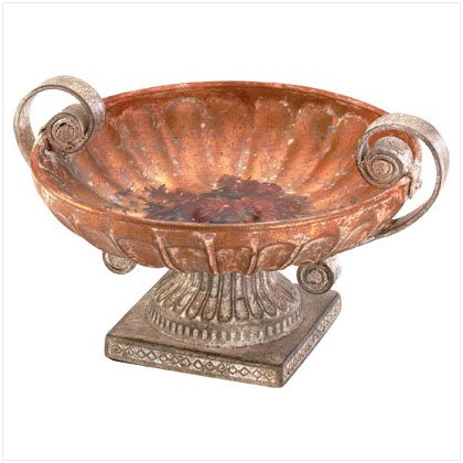 Footed Rose Compote