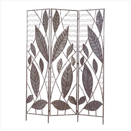 Bamboo Leaf Design Divider Screen