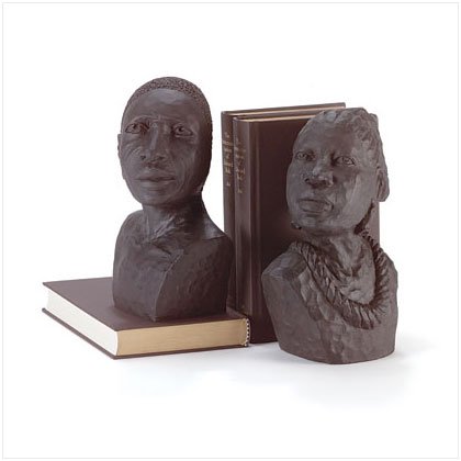 Ebony Bookends