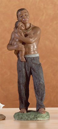 Father & Child Statue