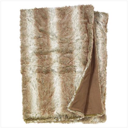 Forest Full Size Faux Fur Blanket