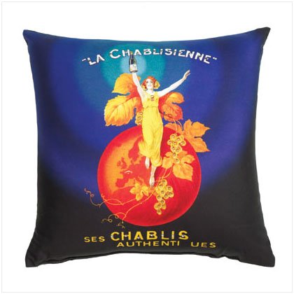 LA CHABLISIENNE ART PILLOW
