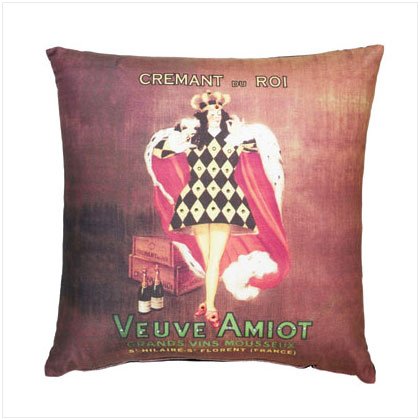 VEUVE AMIOT ART PILLOW