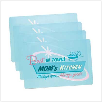 Mom's Kitchen Vinyl Placemats