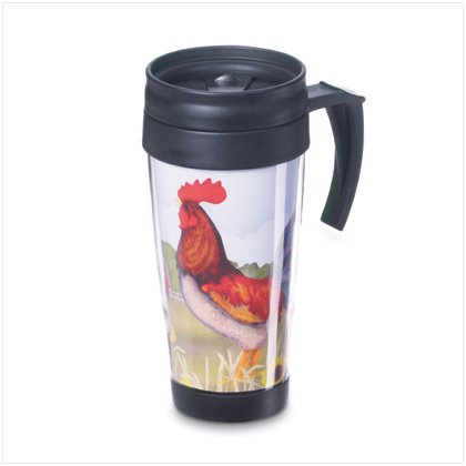 Country Rooster Commuter Mug