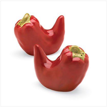 Chili Salt & Pepper Shaker Set