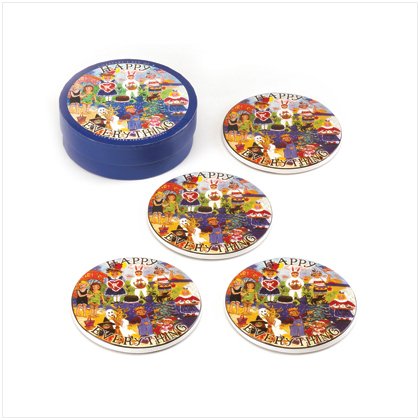 "Happy Everything" Coaster Set