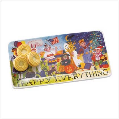 "Happy Everything" Serving Platter