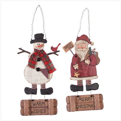 "Christmas Wishes" Signs