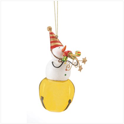 Snowman Bell Ornament