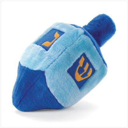 Plush Hanukkah Dreidel