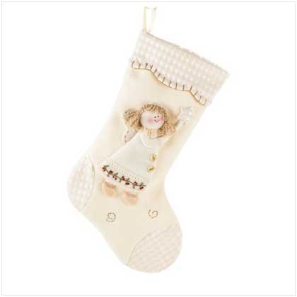 Angel Plush Stocking