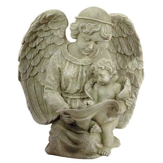 Angel and Cherub Statue