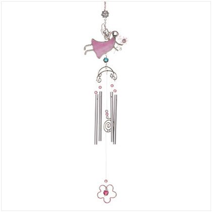 Pink Angel Windchime