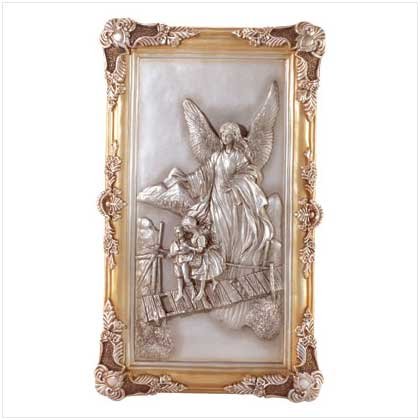 Guardian Angel Wall Plaque