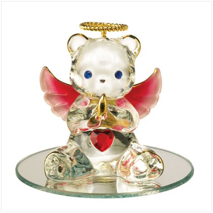 Glass Birthstone Teddy - July
