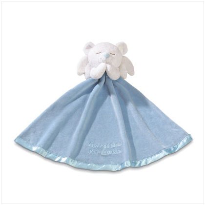 Boy's Angel Bear Security Blanket