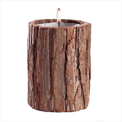Rustic Pine-Scented Candle