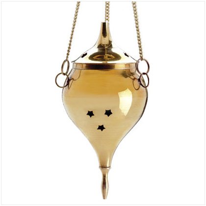Brass Hanging Incense Burner