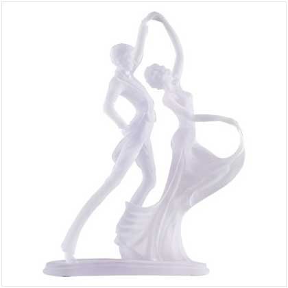 Frosted Glass Cultured Ballroom Dancers