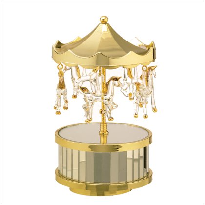 Musical Glass Carousel