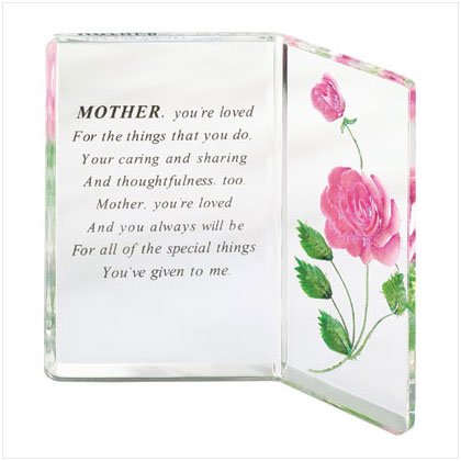 Acrylic Mother Plaque