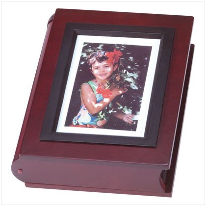 Handcrafted Wood Photo Album