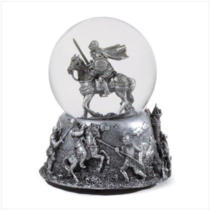 Medieval Knight Snowglobe