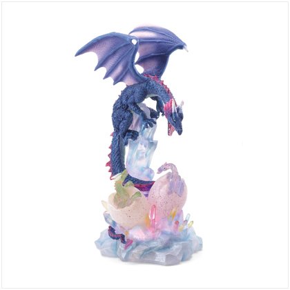 Blue Dragon With LED Light