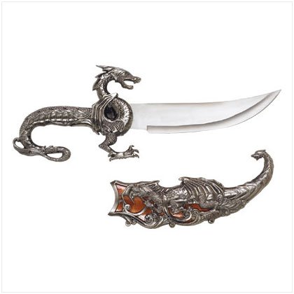 Dragon Dagger With Sheath