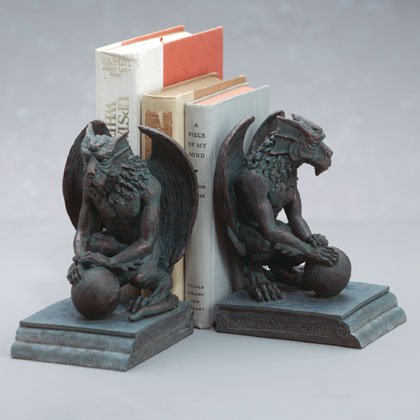 Gargoyle Bookends - Set of 2