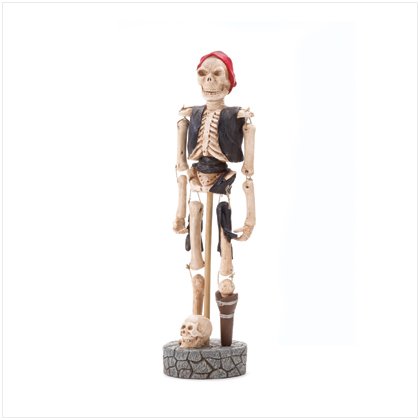 Pirate Skeleton Figurine