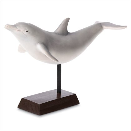 Ceramic Dolphin Figurine