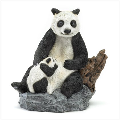 Panda And Cub Duo Figurinbe