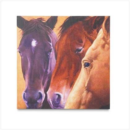 Horse On Canvas Art