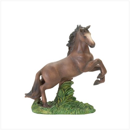 Horse On Hind Legs Figurine