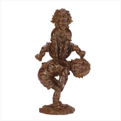 Children Playing Leapfrog Statue