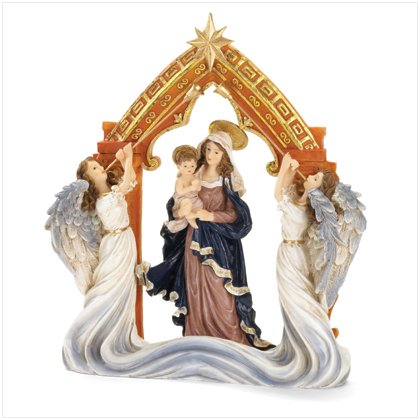 Virgin Mary With Angels