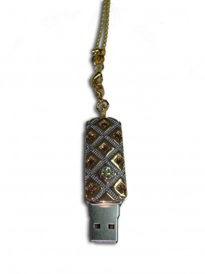 SQUARE CRYSTAL BLING (GOLD)