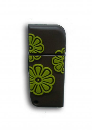 FLOWER (BROWN & GREEN)