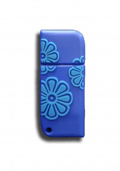 FLOWER (DARK BLUE & CLEAR BLUE)