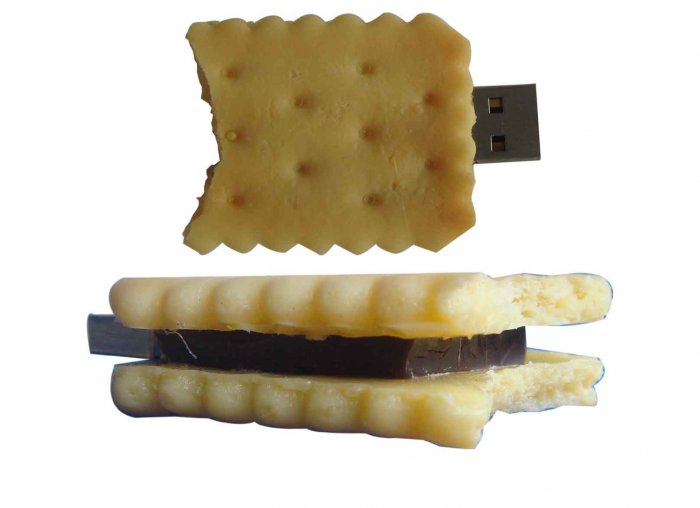 Square Biscuit Thumb Drive